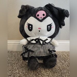 Sanrio Kuromi Stuffed Toy (Secret Melokuro) Lolita Cute Doll